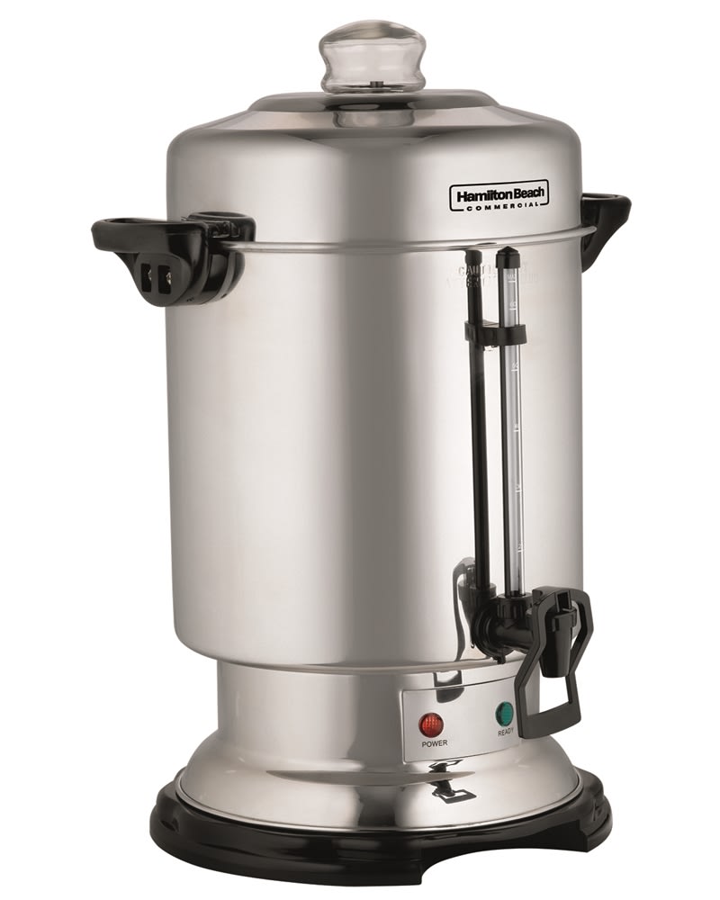 GuestSupply US Hamilton Beach 60 Cup Coffee Urn Stainless Steel